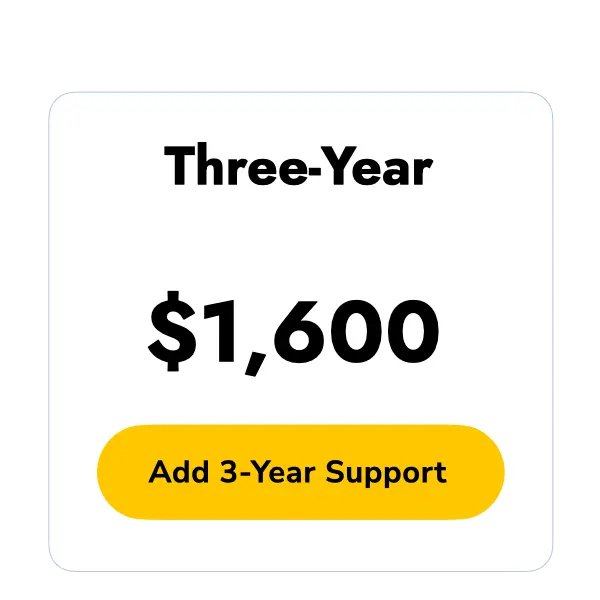 Three School-Year Support Package Add-on at $1600