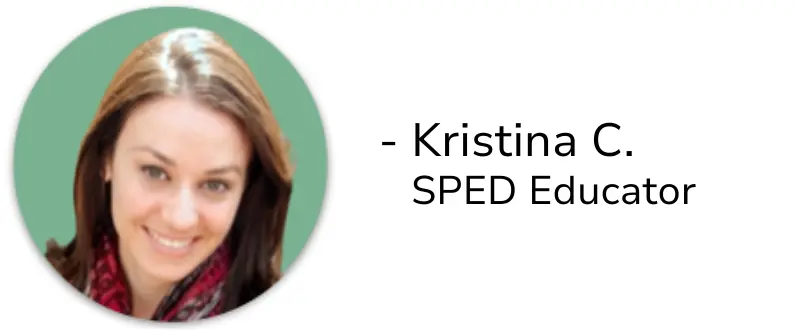 Kristina C. SPED Educator and School-Connect User